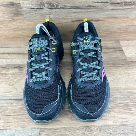 Saucony Excursion Trail Shoes Size 9 Women's S10584-18 Black - Picture 6 of 9